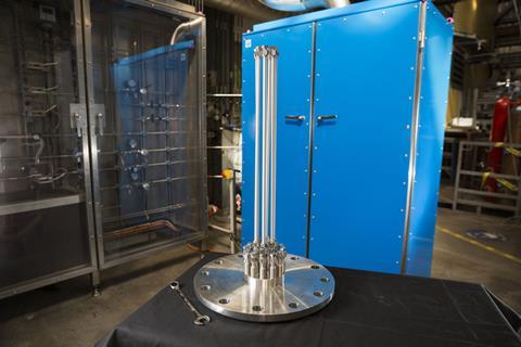 The CSIRO hydrogen demonstration unit (credit: CSIRO/photography: John Nguyen)